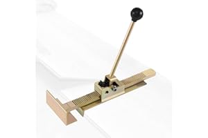 SAMGER S Samger Cast Steel Hardwood Flooring Jack Professional Ratcheting Hardwood Plank Jack Vinyl Flooring Tools for Laminate Flooring Installation Hard Wood Straight Tile Contractor Hand Tool