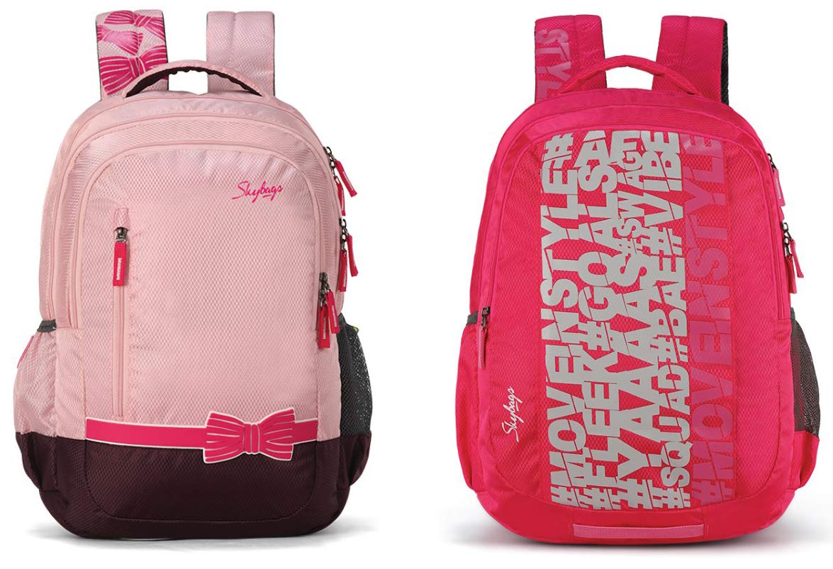 skybags bingo plus pink
