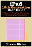 iPad 10th Generation User Guide: The Comprehensive Step-by-Step and Illustrated Manual for Beginners and Seniors to Master the 2022 iPad 10th Gen with Tips and Tricks for iPadOS 16
