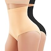 Ecogoose Tummy Control Shapewear Underwear for Women,Seamless Faja Body Shaper Briefs,High Waist Shorts Panties