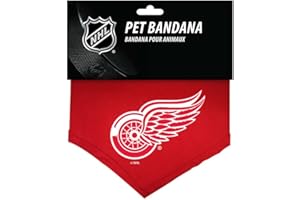 All Star Dogs Detroit Red Wings Dog Bandana, Large, Team Colors