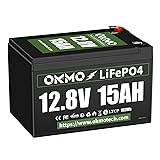 OKMO 12V 15Ah LiFePO4 Lithium Battery