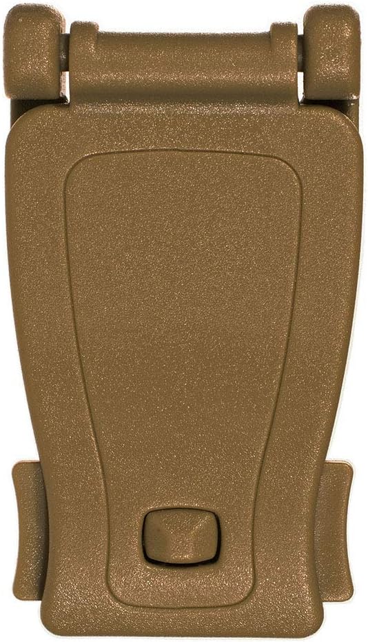PARACORD PLANET Molle Strap Webbing Connector – Plastic Strap Webbing Equipment Connector – Army Green, Black, and Tan Connectors Available in Multiple Pack Sizes