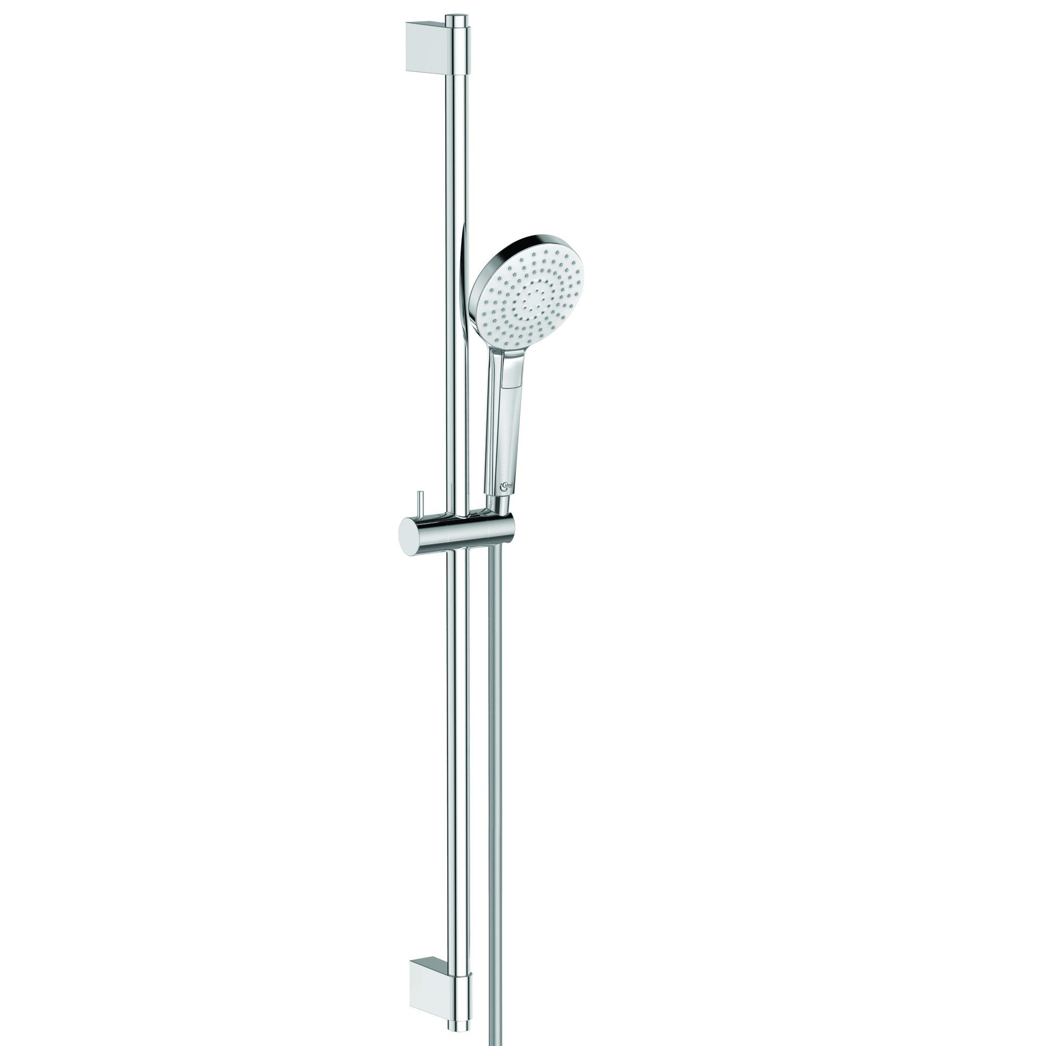 Ideal Standard – Evo Round 110Mm Dia Shower Kit 900Mm Rail