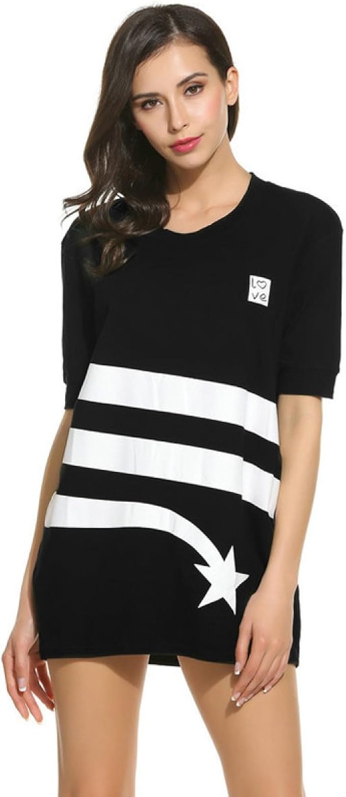 magliette collo largo