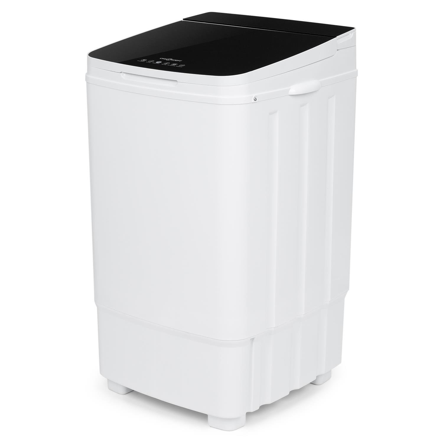 oneConcept Ecowash Deluxe 9 Washing Machine, 2 wash Cycles, Pratical