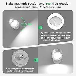 Lightbiz LED Reading Lights, Wall Lights Sconces 3