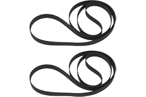 Briny River 2pcs Turntable Belt 436.8x4x0.9mm Compatible with Garrard SP25 V VI 86SB 125SB GT25 GT35 GT250P 100SB