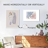 KAIWIN 50x70 cm White Picture Frame Pack of 3 for Poster Living Room view 2