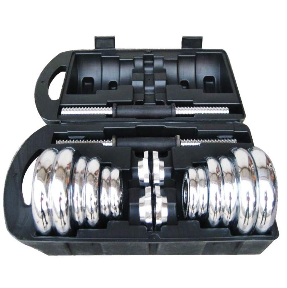 Vvlo Dumb Dumbbell Electrolytic Bell 20kg Dumbbell Fitness York Dumbbells Home Dumbbells for Men Indoor Exercise (Size : 15)