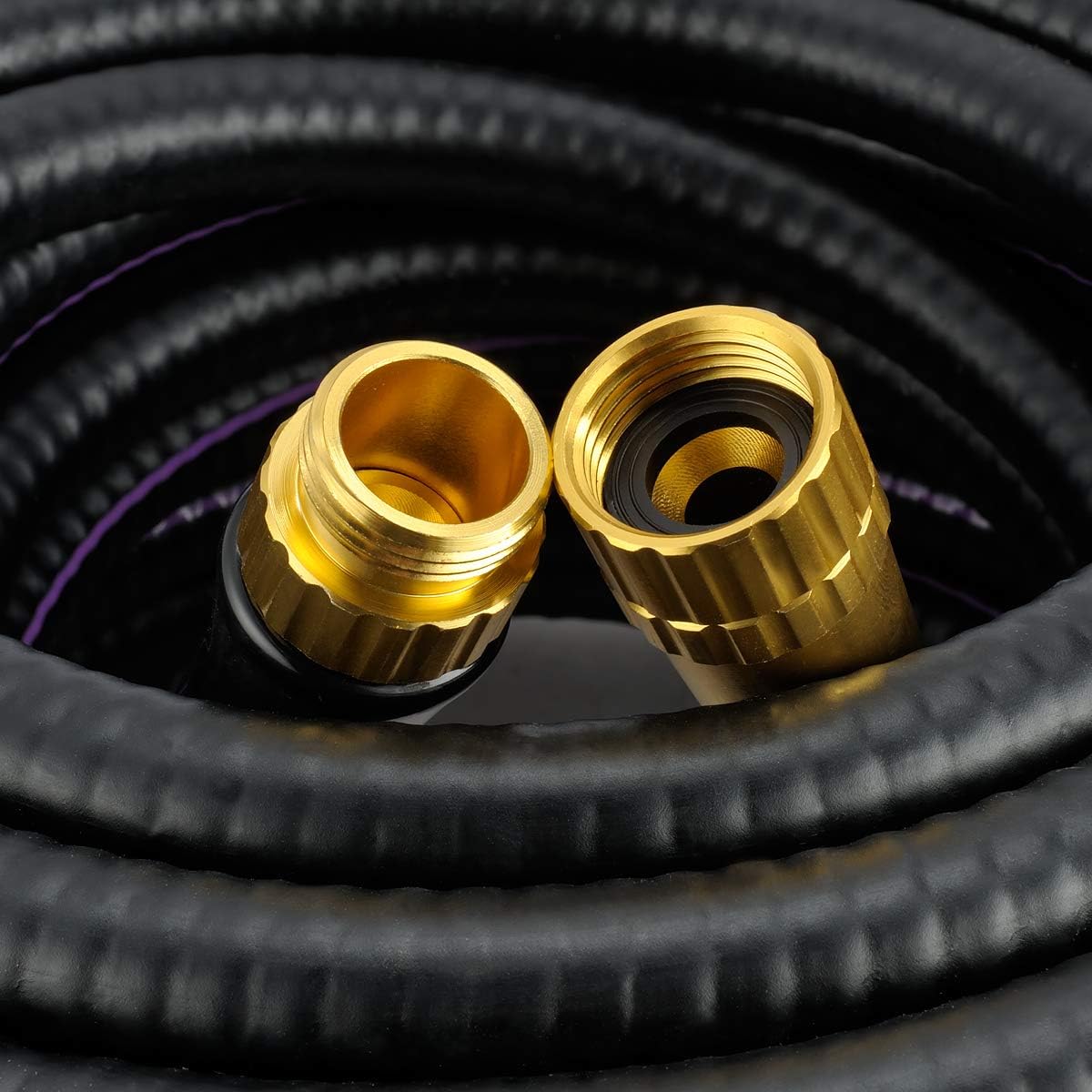 Giraffe Reinforced Garden Hose 5/8 in. x 50 ft, Never Kink Polyvinyl Chloride Heavy Duty Water Hose : Garden & Outdoor
