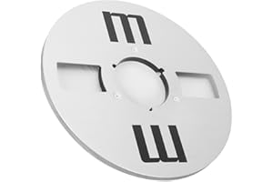 1/4 Tape 10.5 Inch Reel Empty, Empty Tape Reel 4 Holes, Open Reel Audio Tape Empty Reel Aluminum for Recording Open Reel Take