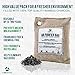 Libertan Natural Air Purifying Bags 4 Pack Bamboo Activated Charcoal Air Purifier Bags (200g-75g) – Chemical Free, 100% Natural Charcoal Air Freshener Absorbs Moisture, Odors for Home, Car, Shoes