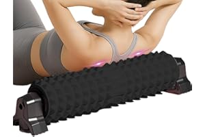 Yoga Roller, Muscle Massager Stretcher 23-Inches, Pilates Foam Roller, for Women Men Body Recovery Workout Sleep Deep Tissue