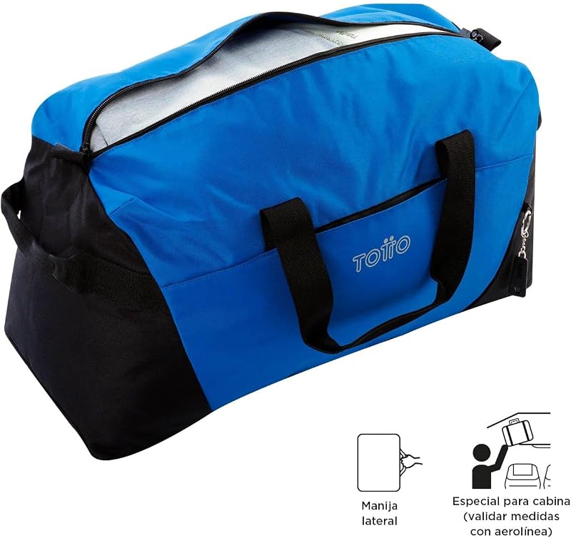 - Saco desportivo, modelo Active Pro M, dimensões 64 x 30 x 22 cm, capacidade 35 L, alça de mão, alça ajustável no ombro, argolas principais de fecho com fecho, cor Snorkel Blue