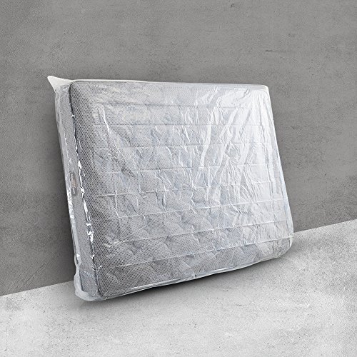 image for Extra Thick Mattress Storage Bag for Moving and Storing – Clear 4 MI