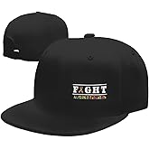 Fight Autism Awareness Unisex Snapback Hat Adjustable Hip Hop Baseball Cap Flat Bill Brim Black Trucker Hats for Men Women