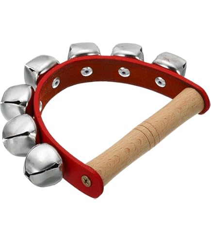Amazon.com: Ludwig LE97 Handheld Sleigh Bells : Musical Instruments