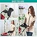 Warm Muff Stroller Gloves - INTIPAL Winter Anti-Freeze Extra Thick Waterproof Fabric Stroller Hand Muff - Black