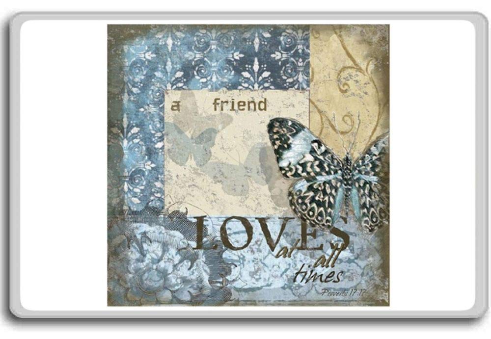 Best A Friend Loves At All Times Refrigerator Magnet