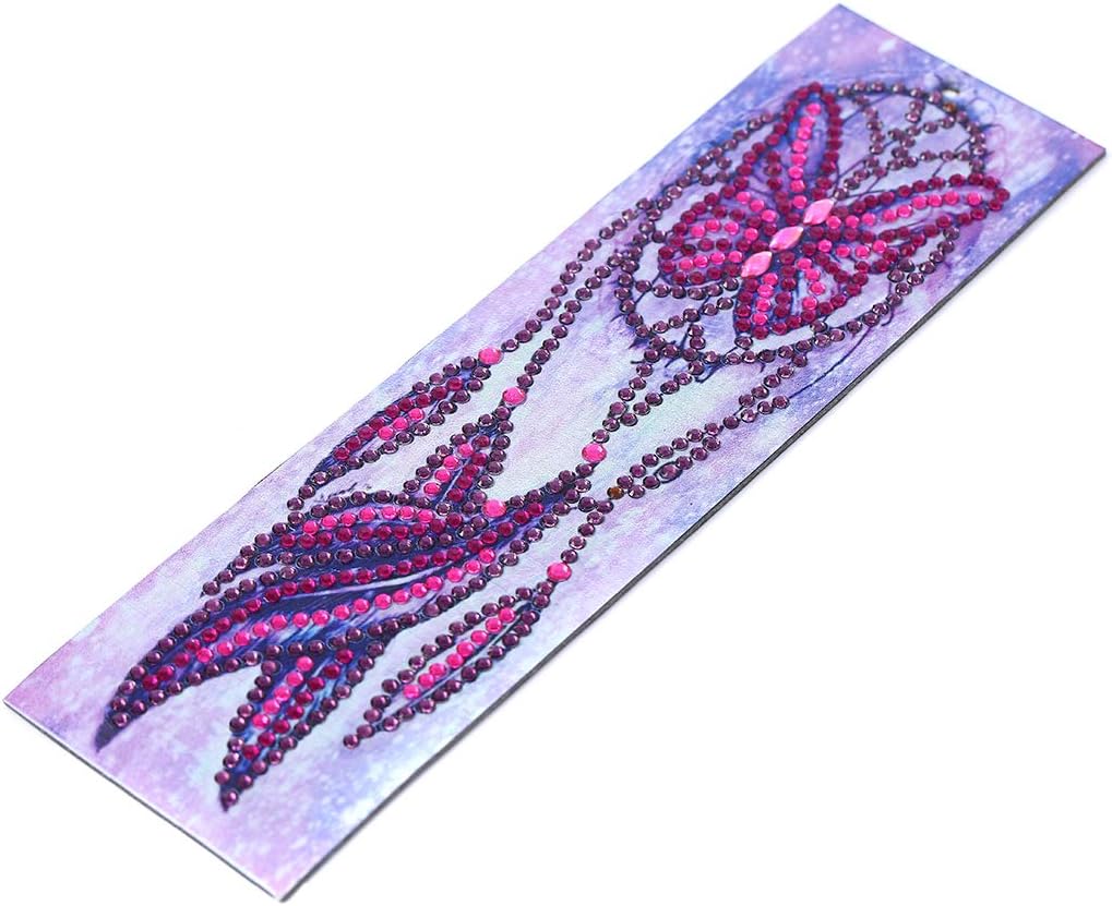 VETPW DIY Bookmark, 5D Diamond Rhinestone Painting Bookmark, Paint by Numbers Kit - Image 3