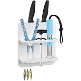 Necmetu Fishing Tool Holder for Boat,Knife and Plier Rack,Marine Fishing Tool Organizer