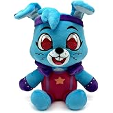 Youtooz FNAF Ruined Glam Rock Bonnie 9" Inch Plush, Collectible Ruined Glam Rock Bonnie from Five Nights at Freddy's FNAF Plush Collection