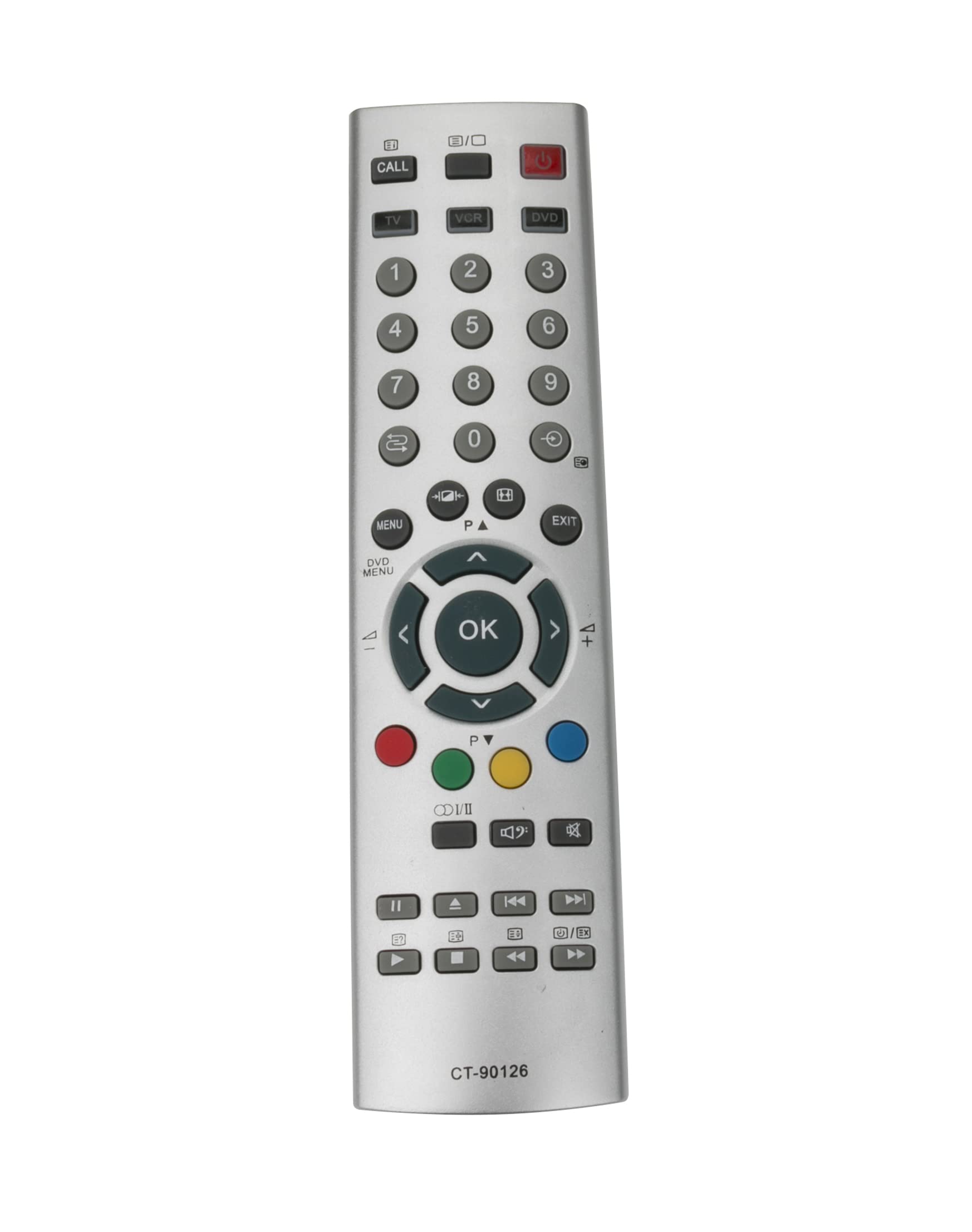 AULCMEET CT-90126 Replacement Remote Control Compatible with Toshiba 4K OLED Smart TV 37WL58P 26WL36 32WL48 32WL36 26WL46 32WL46 27WL56 37WL56 37WL56P 32WL56