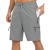 Rdruko Men's Hiking Shorts Quick Dry Lightweight Outdoor Sports Shorts with 5 Pockets for Travel Camping