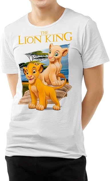 camisetas rey leon hombre