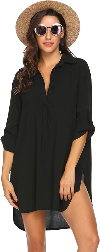 beach cover up dresses amazon