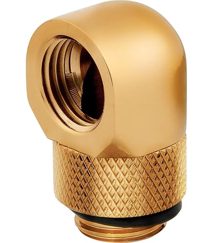 Corsair Hydro X Series XF Hardline 90° 14mm OD Fitting Twin Pack Corsair Hydro X Series XF Hardline 90° 14mm OD Fitting Twin Pack