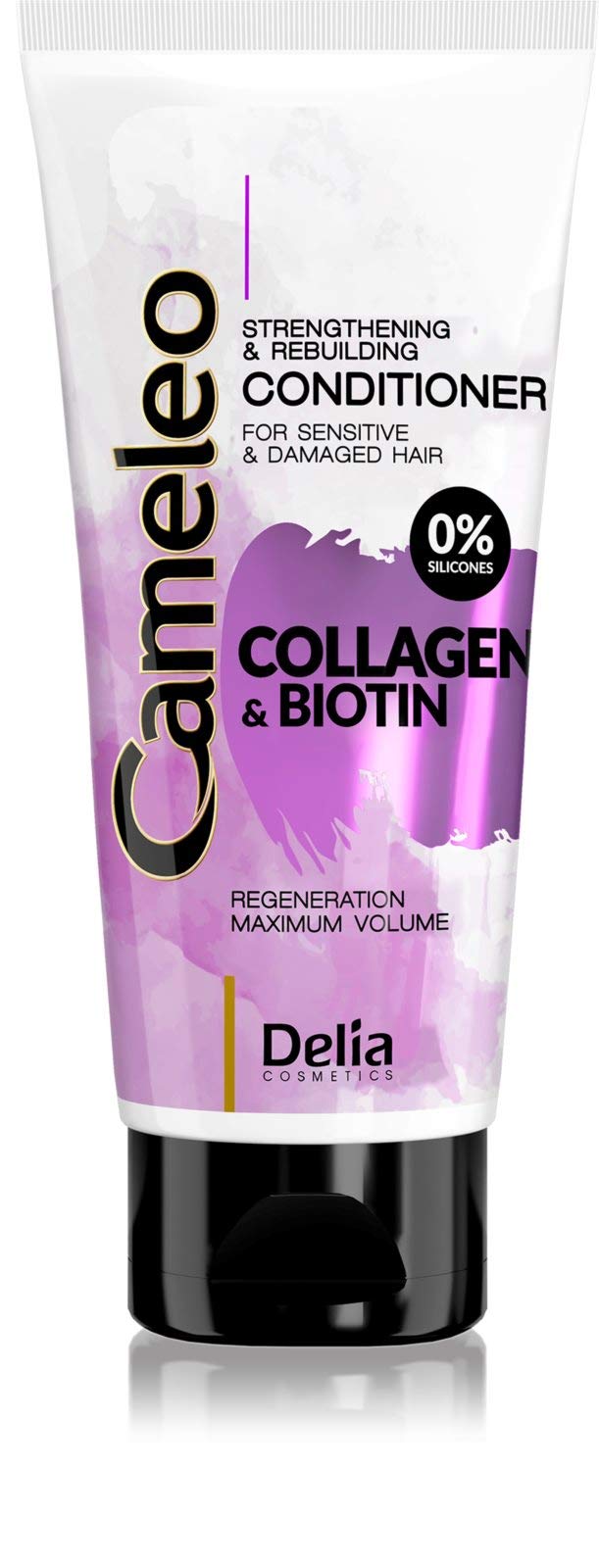 Cameleo - Collagen & Biotin Strengthening and Rebuilding Hair Conditioner for Sensitive & Damaged Hair, 200ml