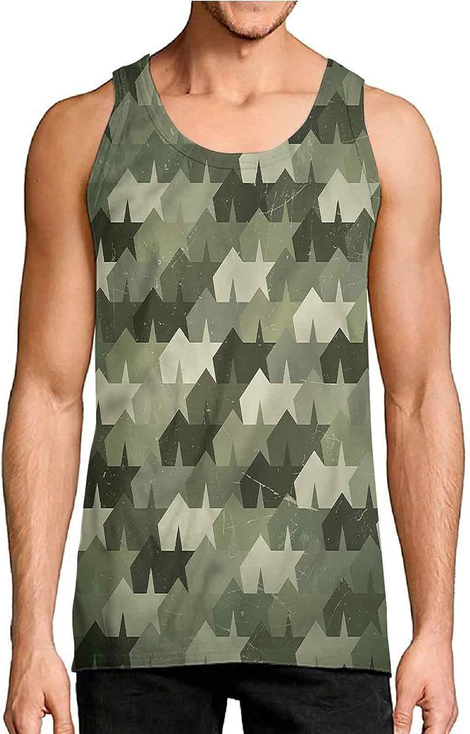 LCGGDB Camo Men's and Women's Tank Top Militaristic Digital