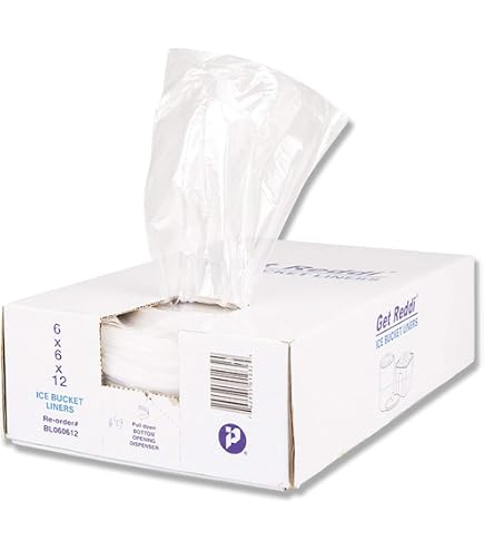 thumbnail image 2 of Ice Bucket Liner Bags – 12x12 Inches, Easy-Tear Perforated Rolls For Food Service & Hospitality 2 of 9