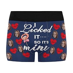 Custom Underwear, Personalized Funny Face Novelty