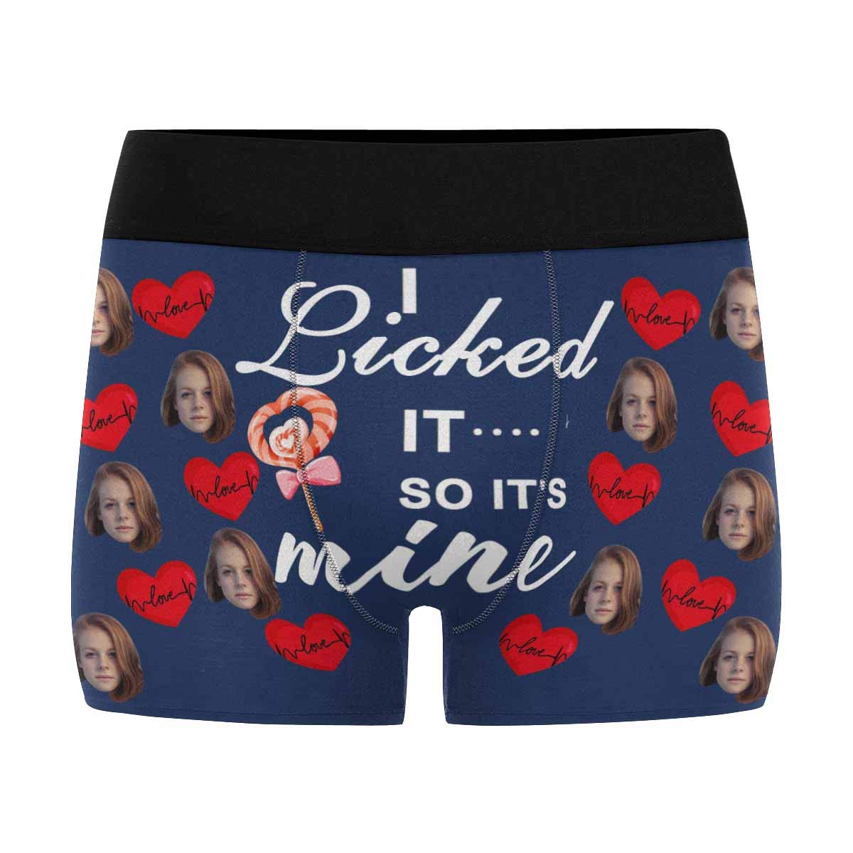Custom Underwear, Personalized Funny Face Novelty
