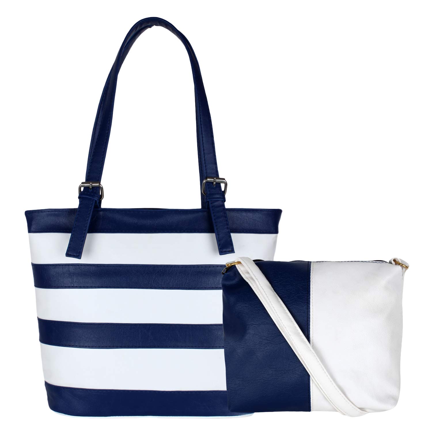 don cavalli women's handbag with sling bag combo (multicolour)