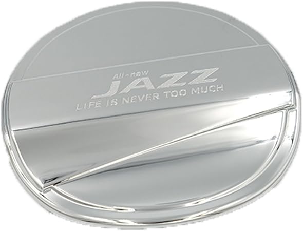 Amazon フィット Fit ホンダ Honda Gk Gp フューエルリッド ガーニッシュ タンク カバー 給油口 クロームメッキ仕上げ フューエルリッド 車 バイク