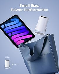 CLOKOWE Mini Projector with WiFi and Bluetooth