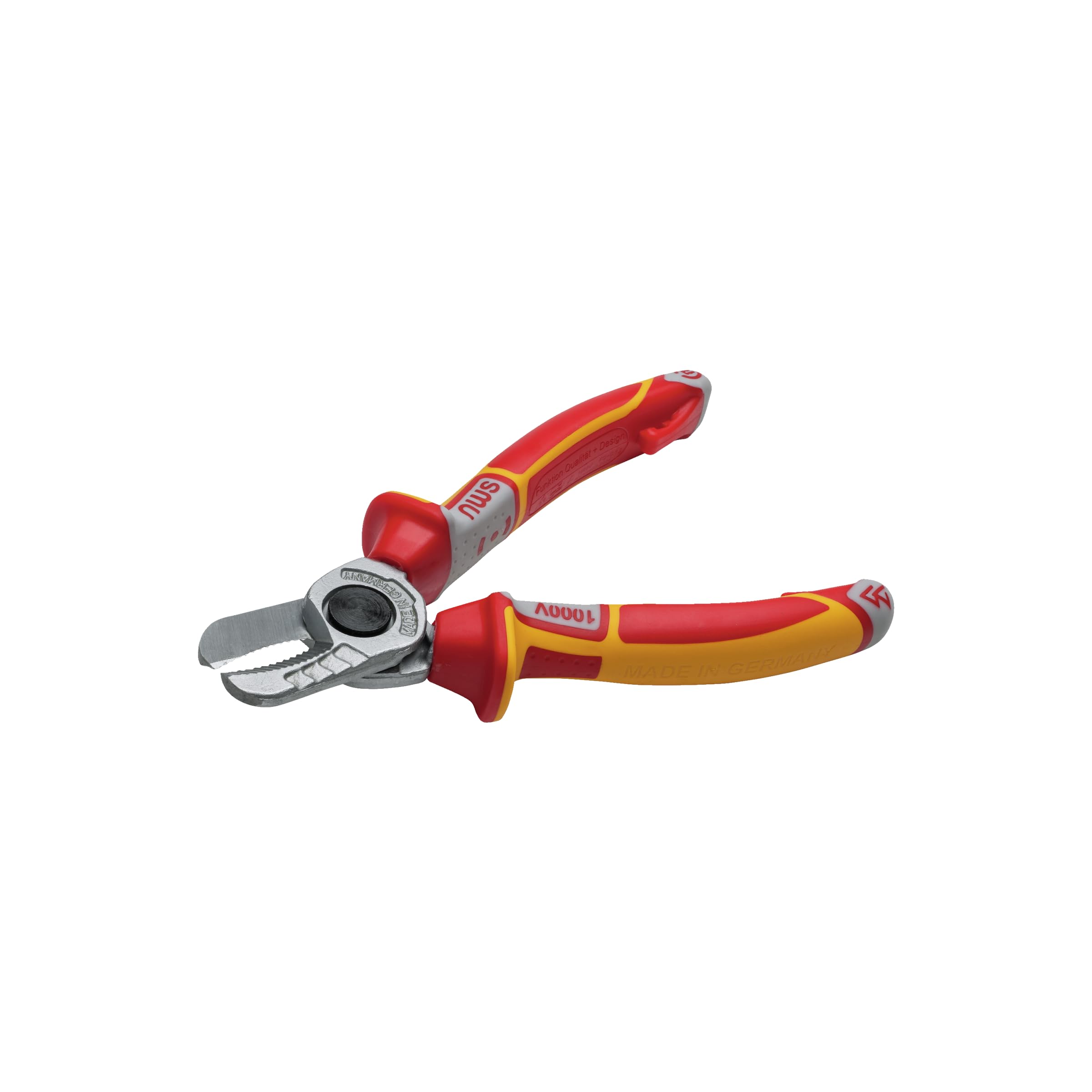 NWS N543061 160mm VDE Cable Cutter, Red