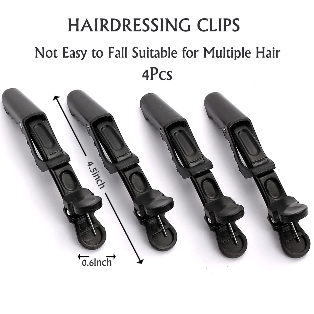 Borogo 19Pcs Professional Salon Hair Coloring Dyeing Kit, Hair Coloring Products with Hair Dye Brush, Hair Color Bowl, Hair Clips For Hair Dye Tools