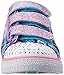 Skechers Kids Chit Chat Light-Up Sneaker (Toddler/Little Kid),Blue/Multi,
