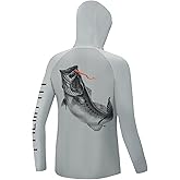 Palmyth Boys Fishing Shirt Youth Hoodie UPF 50+ Sun Protection Long Sleeve Hooded Shirts