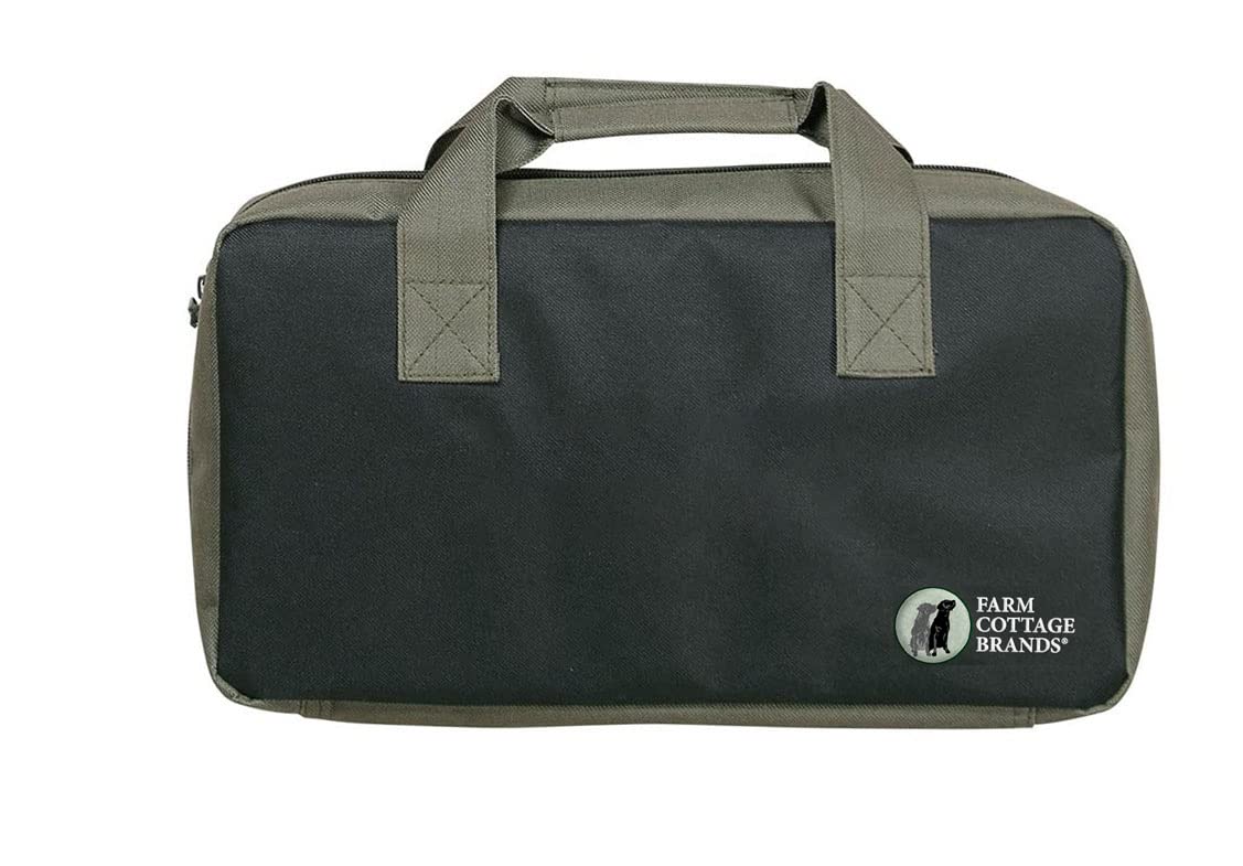 Farm Cottage Brands A Longer (35.5cm) Padded Accessories & Storage/Carrying Bag for Tactical & Longer Pistols Like PT-85, P900 etc. Keep Your Pistol Safe and Out of Sight with This case