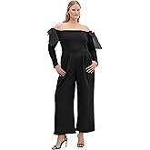 City Chic Women's Plus Size Jumpsuit - Stacie Off Shoulder