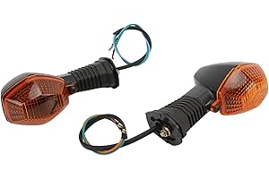 Turn Signal Light, Motorcycle Front Indicator Lamp Replacement Part for Suzuki DL 1000 V‑Strom 2006‑2012(Brown)