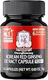 Korean Red Ginseng Extract Capsule, Vegan Friendly