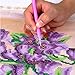 Fairylove 5D Diamond Painting by Number Kits for Adults & Kids, DIY Full Drill Diamond Embroidery Arts for Home Wall Decor (Music Elephant, 12