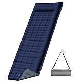 WILSNEY Sleeping Pad for Camping, Thick 4.7 Inch